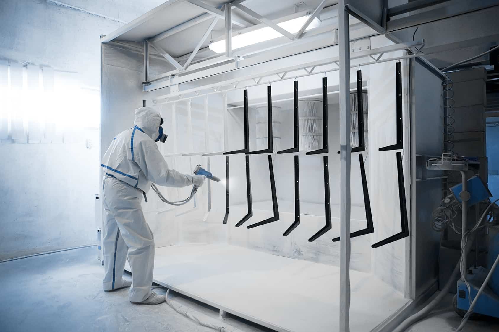 Thermal spray coating application